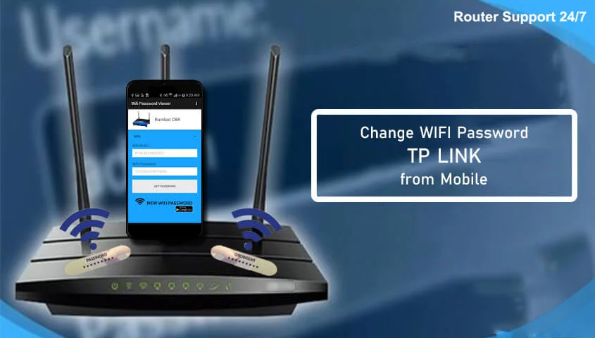How to Change WiFi Password TP Link from Mobile?