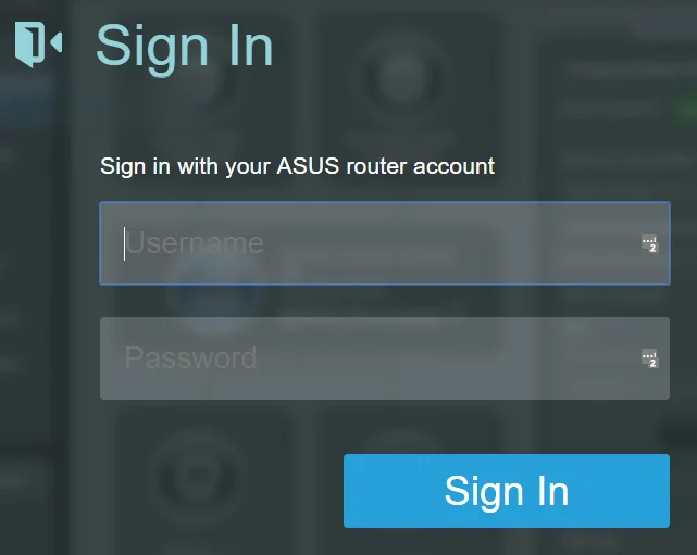 forgot my asus router password