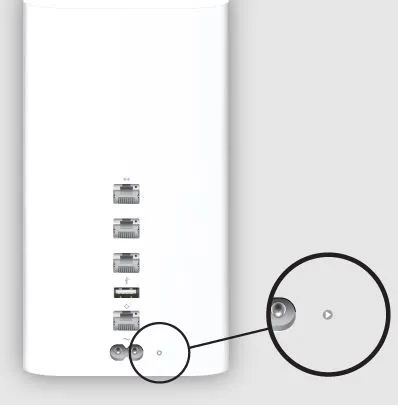 Airport Extreme Got Green Light But No Internet Connection