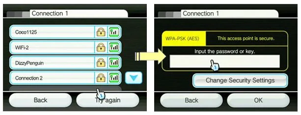 Connect Nintendo Wii to the Internet