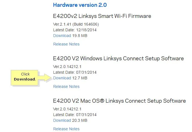 Download the Linksys Connect Software-2