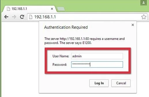 how to log into cisco router