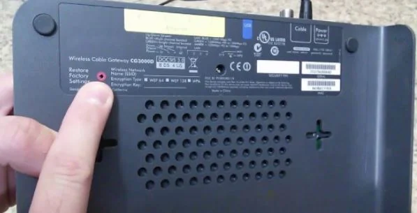 factory reset netgear router