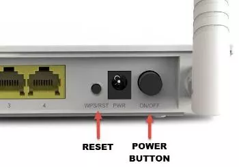 red globe on verizon router