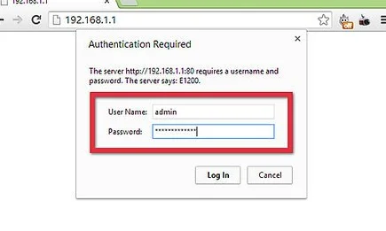 wifi name and password