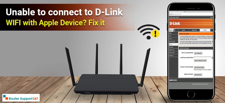 Unable to connect to D-Link WiFi with Apple Device? Fix...